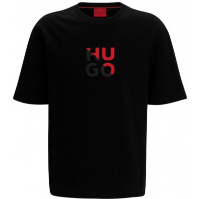 Hugo BOSS Logo Black tričko černá – Zboží Mobilmania