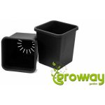 Autopot samozavlažovací květináč 15 l černý – Zboží Dáma