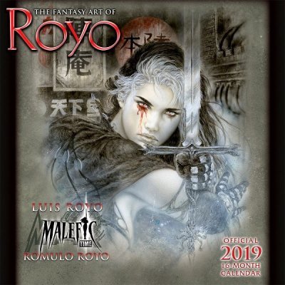 THE FANTASY ART OF ROYO OFFICIAL 2019 – Zboží Dáma