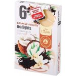 Admit Tea Lights Coconut-Vanilla 6 ks – Zboží Mobilmania