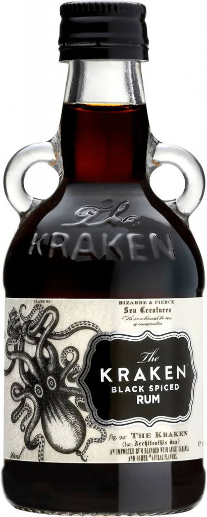 The Kraken Black Spiced Rum 47% 0,05 l (holá láhev)