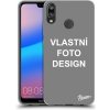 Pouzdro a kryt na mobilní telefon Huawei Pouzdro Picasee silikonový Huawei P20 Lite - Vlastní design/motiv černé