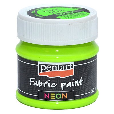 Pentart barva na textil neon 50ml neonová zelená – Zbozi.Blesk.cz