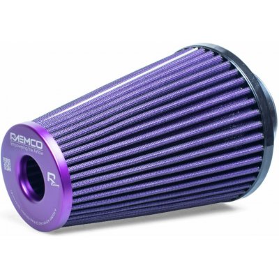 Raemco sportovní vzduchový filtr, délka 200 mm, vstup 63 mm, barva fialová – Hledejceny.cz