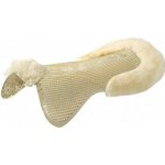 ACAVALLO Gelová podložka lemovaná pravým beránkem přírodní – Zboží Dáma