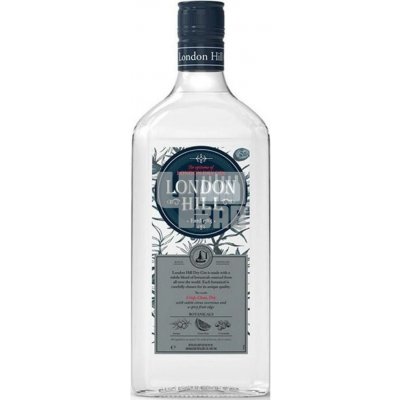 London Hill Dry Gin 40% 0,7 l (holá láhev) – Sleviste.cz