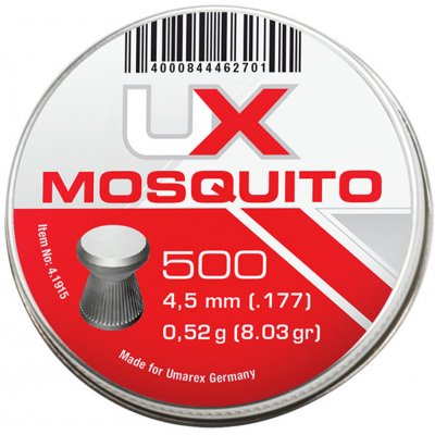 Diabolky Umarex Mosquito 4,5 mm 500 ks – Hledejceny.cz