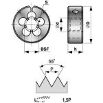 Bučovice Tools Závitová čelist W3/16"x32z HSS stř. stavitelná 13/16"(20,6mm) BS- - BU444-316A – Zboží Mobilmania