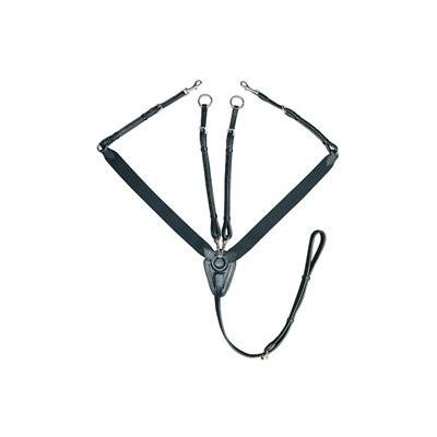 Harry's Horse Elastický poprsník s vidlicí hnědý – Sleviste.cz