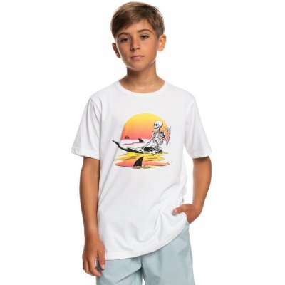 Quiksilver SUNSETSESSION B TEES EQBZT04594-WBB0 Bílý – Hledejceny.cz