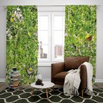 IMPAR Závěsy Louka (Rozměr : 140x250, Materiál: Interlock) – Hledejceny.cz