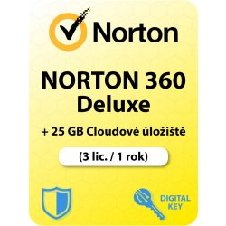 Norton 360 DELUXE 25GB 1US 3DE 1 rok (21419649)