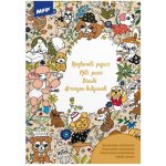 MFP 5301031 omalovánky antistresové Roztomilé kočičky 210x296 – Zboží Dáma