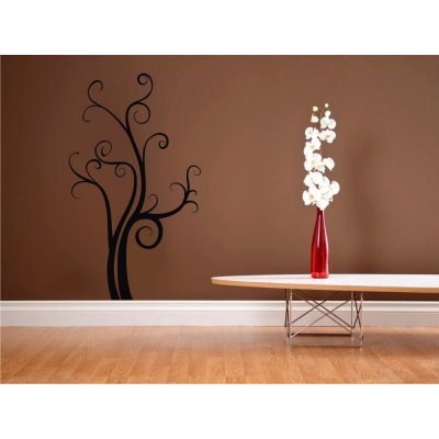 WALLVINIL Samolepky na zeď - Strom štěstí Barva: Modrá gentian, rozměry 60x36 cm – Zboží Dáma