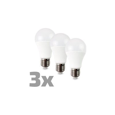 Solight Žárovka LED E27 10W A60 bílá teplá WZ529-3P