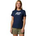Columbia RUBY SPRINGS GRAPHIC FITTED SS Dámské tričko tmavě modrá – Zboží Dáma Columbia RUBY SPRINGS GRAPHIC FITTED SS Dámské tričko tmavě modrá – Zboží Dáma