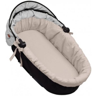 Baby Nellys Bavlněná vložka s pěnovou matrací 75 x 34 cm béžová – Zboží Mobilmania