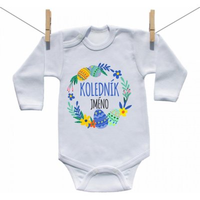 Boodyy Body s dlouhým rukávem Koledník se jménem dítěte – Hledejceny.cz