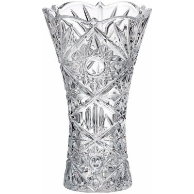 Crystalite Bohemia skleněná váza Nova Old Miranda X 25 cm – Zboží Dáma