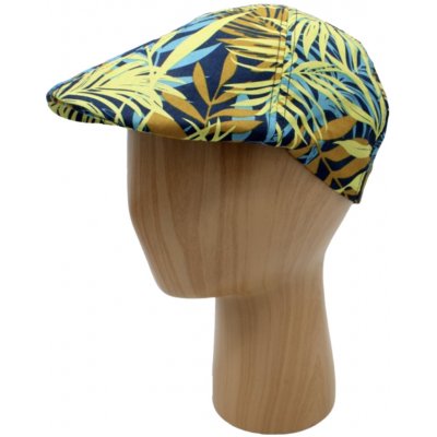 Fiebig Headwear since 1903 Pánská letní bavlněná bekovka 6dílná s tropickým vzorem zelená – Hledejceny.cz