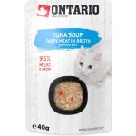 Ontario Soup Cat Tuna with vegetables 40 g – Sleviste.cz