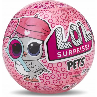 MGA L.O.L. SURPRISE Pets Eye Spy zvířátko s doplňky 7 překvapení