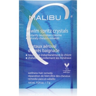 Malibu C Swim Spritz Crystals pro odstranění chlóru z vlasů 12 x 7 g – Zboží Mobilmania