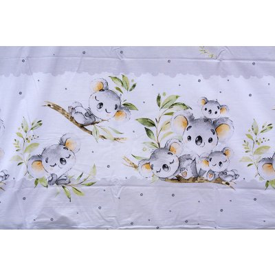Scarlett povlečení Koala šedé 100 x 135 cm – Zboží Dáma