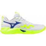 Mizuno WAVE MOMENTUM PRO Bílá Reflexní neon Modrá – Zboží Mobilmania