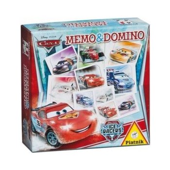 Piatnik Pexeso & Domino: Cars Ice Racers