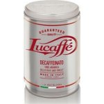 Lucaffé Decaffeinato 100% arabica mletá 250 g – Sleviste.cz