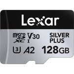 Lexar microSDXC Professional Silver Plus 128GB LMSSIPL128G-BNANG – Zboží Živě