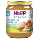 HiPP BIO Zelenina a rýže s kuřecím masem 6 x 125 g – Zboží Dáma