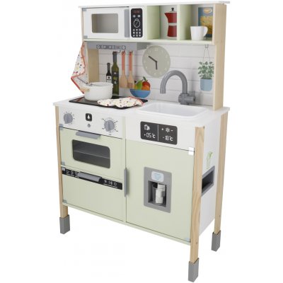 Lupilu Dřevěná kuchyňka s osvětlením a zvukovými efekty – Zboží Dáma
