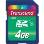 Transcend SDHC Class 4 4 GB TS4GSDHC4 – Zboží Mobilmania