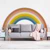 Ambiance Dětská samolepka na zeď 158x87 cm Pastel Rainbow –