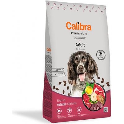 Granule pro psy Calibra Dog Premium Line Adult Beef, 3kg