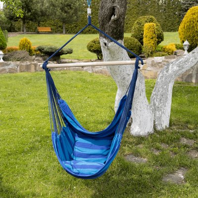 Koda Závěsné houpací křeslo modrá HERON NEW – Hledejceny.cz
