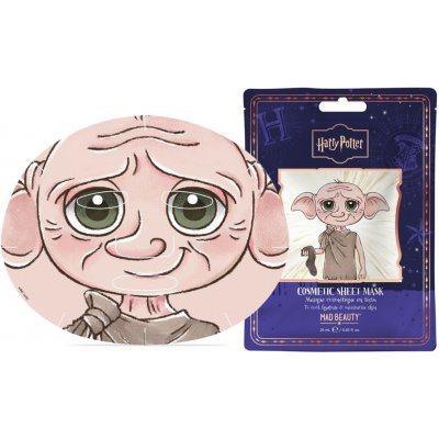 MAD BEAUTY Dobby Harry Potter Hydratační vyživující maska na obličej 25 ml – Hledejceny.cz