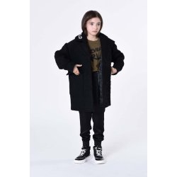 Karl Lagerfeld dětský kabát černá