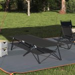 OMAXI Černá 206 x 76 x 74 cm Oxford a Ocel 873705 – Hledejceny.cz