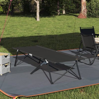 OMAXI Černá 206 x 76 x 74 cm Oxford a Ocel 873705 – Hledejceny.cz