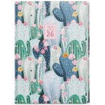 Baloušek Prokop Lamino B6 Týdenní 2026 Kaktus – Zboží Dáma