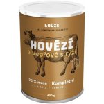 Louie Dog Hovězí & vepřové s rýží 400 g – Zboží Mobilmania