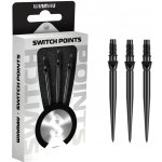 Winmau Switch Points Smooth Black 30mm – Zboží Mobilmania