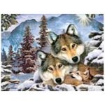 PRIME 3D puzzle Vlci 100 ks – Zboží Dáma