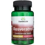 Swanson Resveratrol 250 mg 30 kapslí – Sleviste.cz