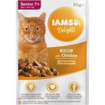 Iams Delights Adult v omáčce Land Mix 12 x 85 g – Zboží Mobilmania