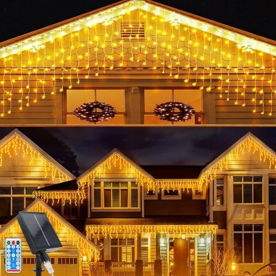 Acxilexy Solární LED světelný řetěz 5 m teplá bílá – Hledejceny.cz