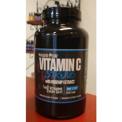 Warrior Vitamin C 1000 mg tablety 250 kapslí – Hledejceny.cz